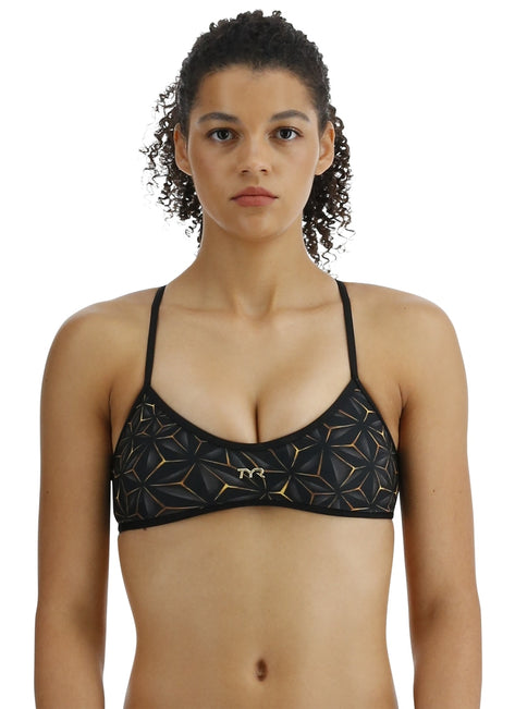 TYR Women's Obsidian Trinity Swimsuit Top