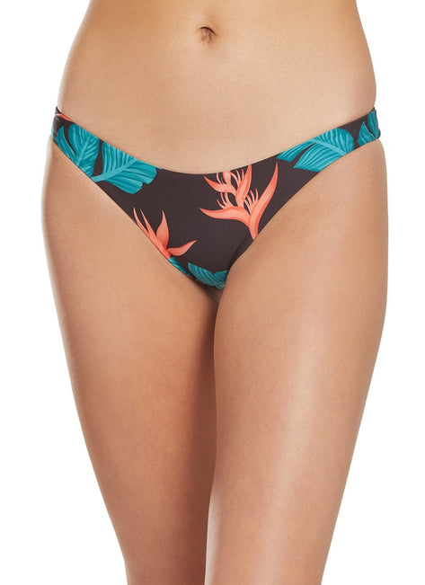 Hurley Women's Quick Dry Hanoi Moderate Coverage Bikini Bottom