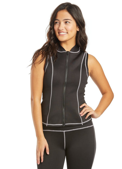 Sporti Women's Active 1.5mm Voyage Neoprene Sleeveless Zip Front Vest