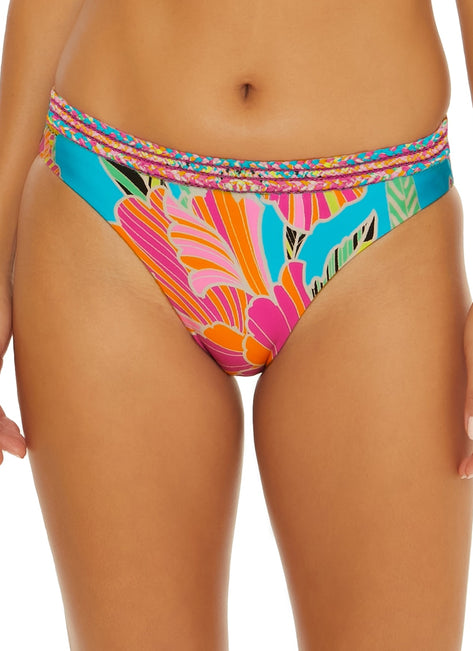 Trina Turk Women's Poppy Braided Hipster Bikini Bottom
