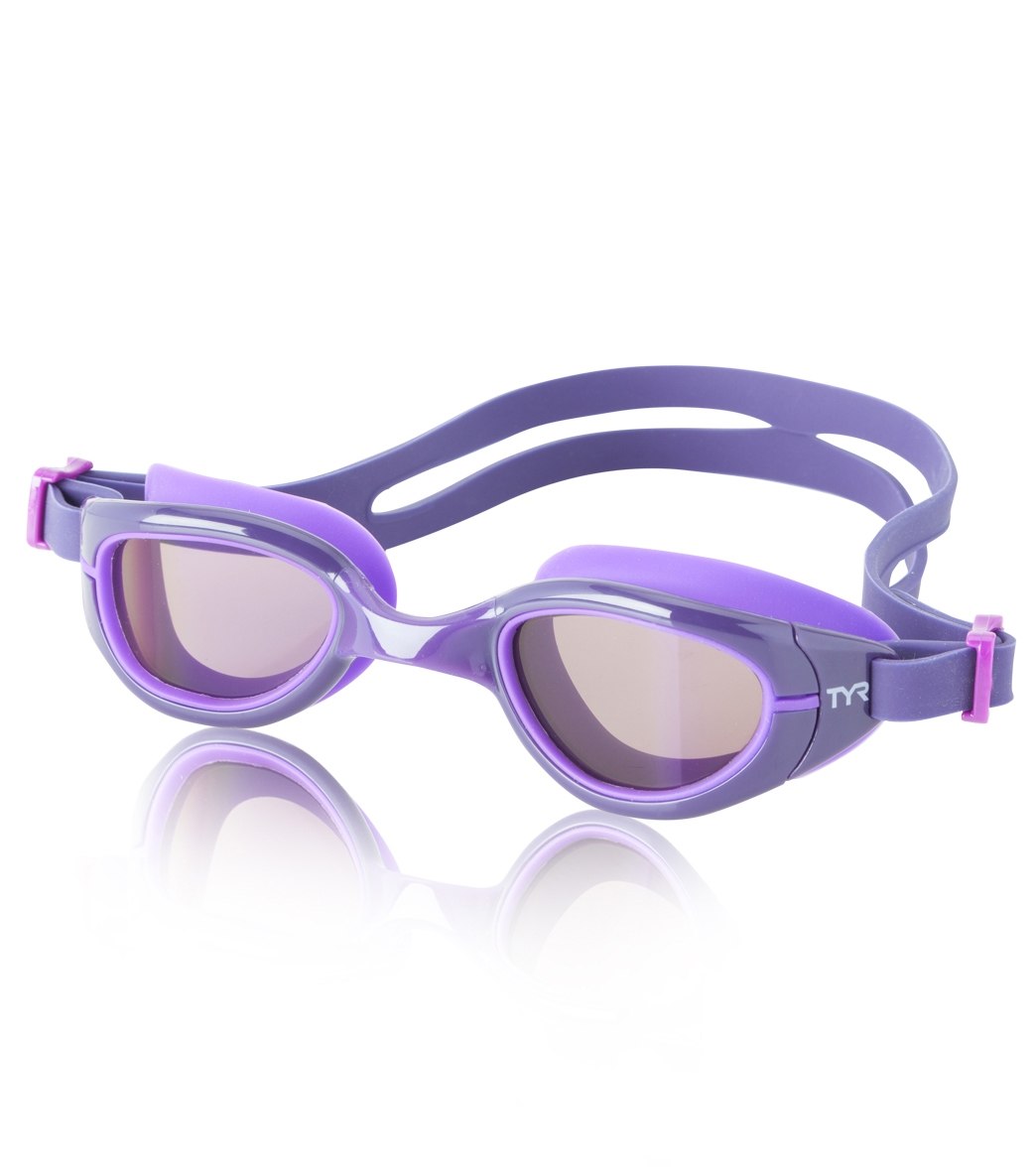 TYR Femme T-72 Petite Performance Goggle (Blue/Light Blue