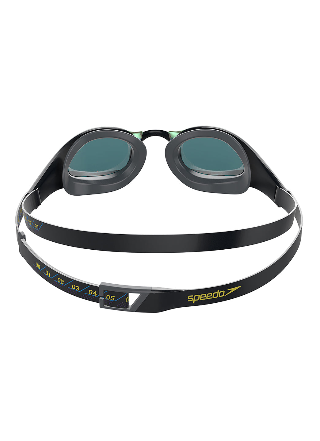 speedo fastskin pure focus mirror goggles Speedo Fastskin Pure Focus Mirrored Goggle Black/Cool Grey/Ruby