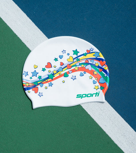 Sporti x Alex & Gretchen Walsh Waverider Silicone Swim Cap