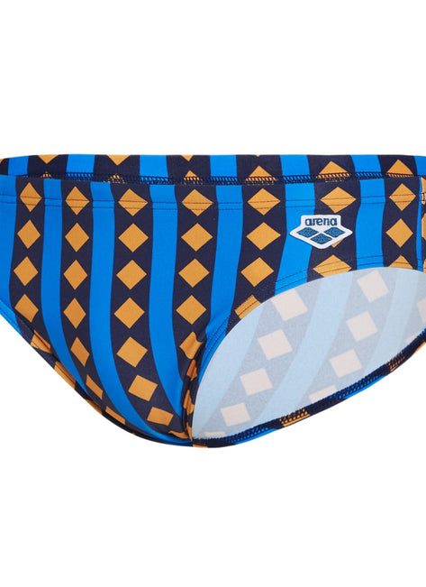 Arena Men's Mark Spitz Allover Print Brief Swimsuit