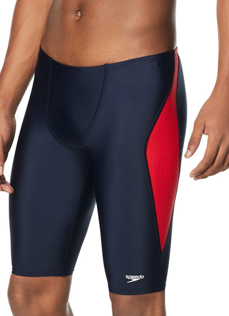 Speedo Men's Hex Breaker Jammer Swimsuit