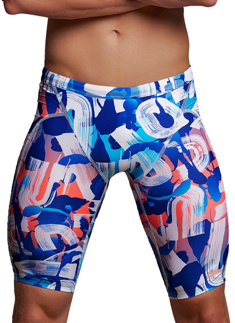 Funky Trunks Men's Different Strokes Training Jammer Swimsuit