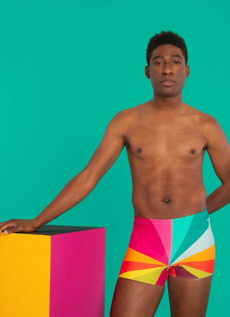 Sporti x She Is This Limited Edition Melanin Square Leg Swimsuit