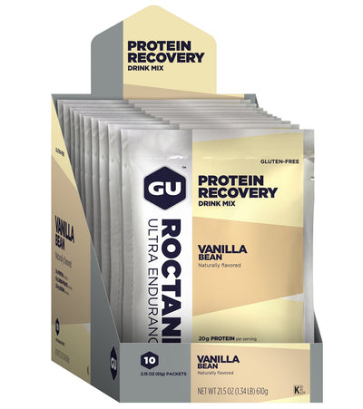 Gu Roctane Protein Recovery Mix ( 10 Single Serve Packs)