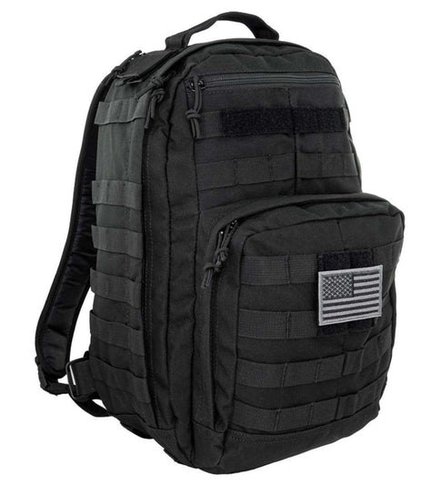 LINE2Design Emergency Medical Stop Bleeding First Aid Kit, Tactical MOLLE Backpack Fully Stocked