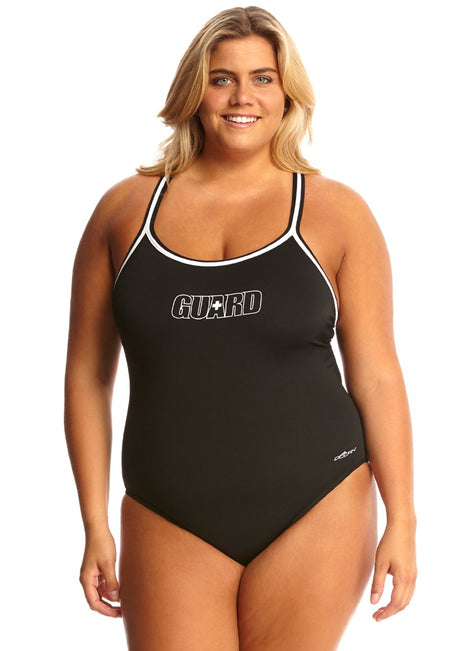 Dolfin Lifeguard Plus Size DBX Back One Piece Swimsuit