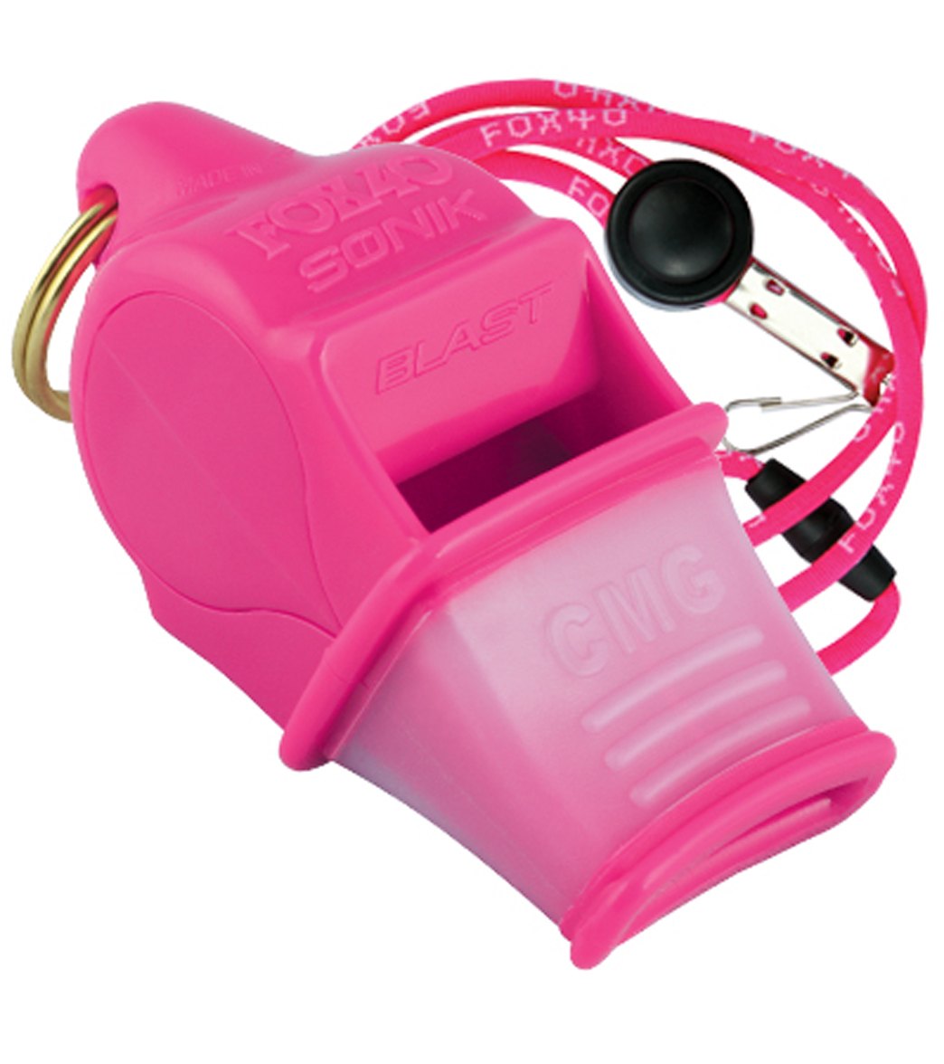 Fox40 Sonik Blast CMG Lifeguard Whistle w/ Lanyard at SwimOutlet.com