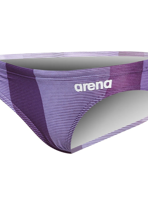 Arena Boys' Blended Stripe Brief Swimsuit