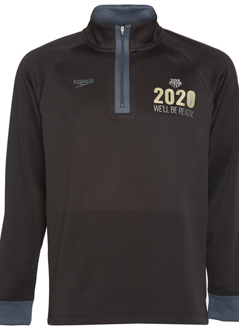 Speedo USA Swimming Unisex 2021 We'll Be Ready Zip Pullover Sweatshirt