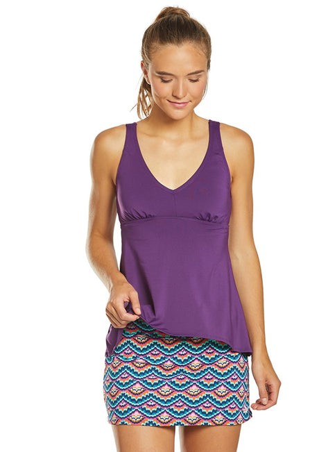 Dolfin Aquashape Women's Flyaway Tankini Swimsuit Top