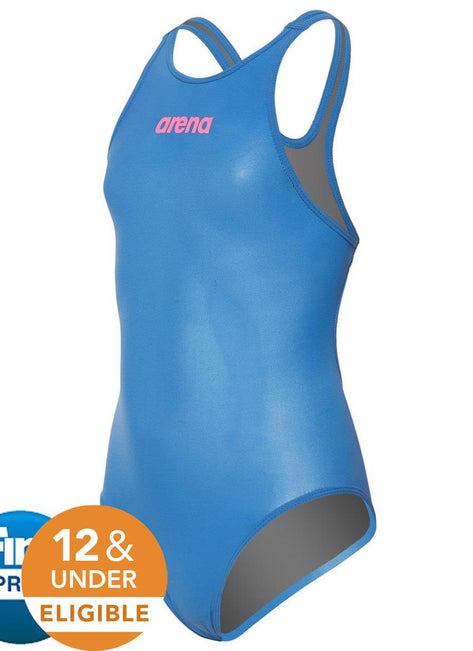 Arena Girls' Powerskin R-EVO Classic Tech Suit Swimsuit