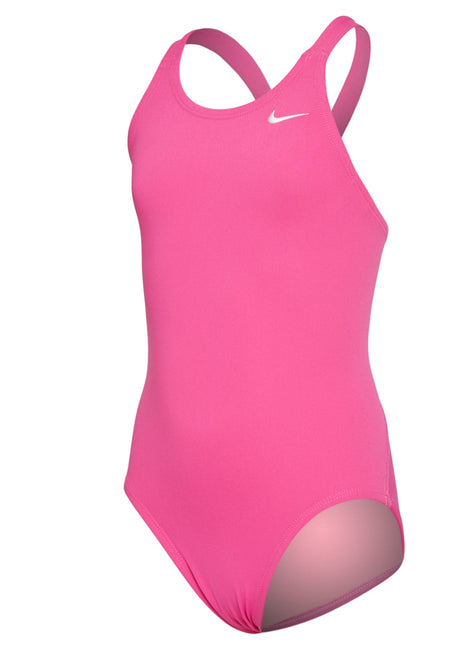Nike Girls' Solid Fast Back One Piece Swimsuit (Big Kid)