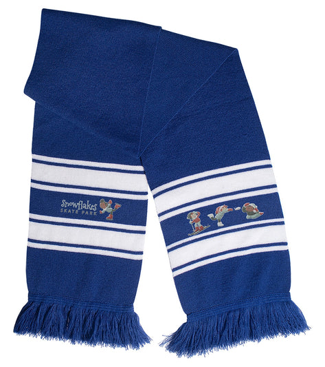 Prime Line Stripe Knit Scarf