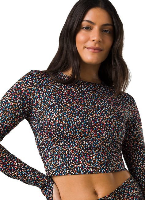 prAna Seleina Long Sleeve Crop Rashguard