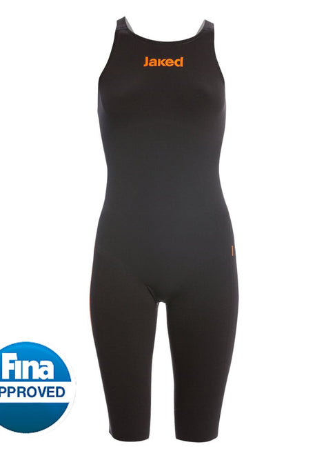 Jaked Women's Jkeel Open Back Kneeskin Tech Suit Swimsuit