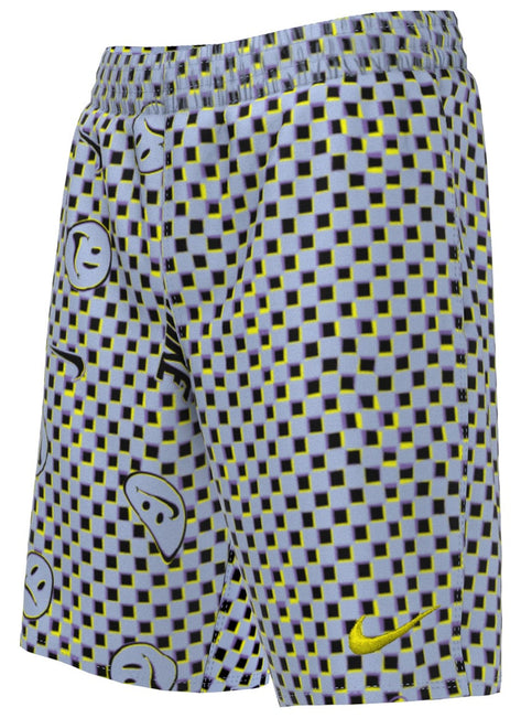 Nike Boys' Smiles Check Swim Trunks (Big Kid)