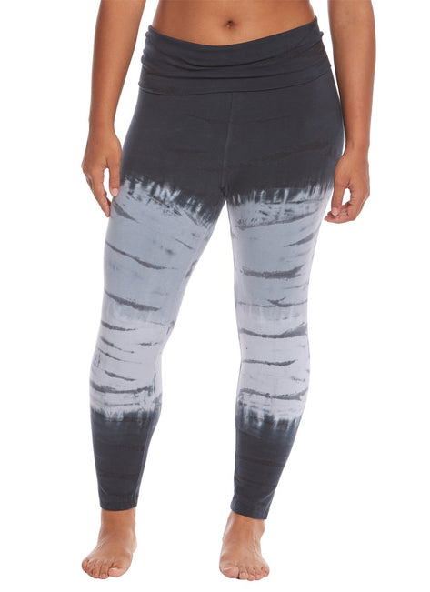 Hard Tail Plus Size Rolldown Layering Cotton Yoga Leggings