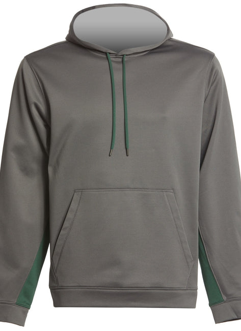 SwimOutlet Unisex Sport-Wick® Fleece Colorblock Hooded Pullover