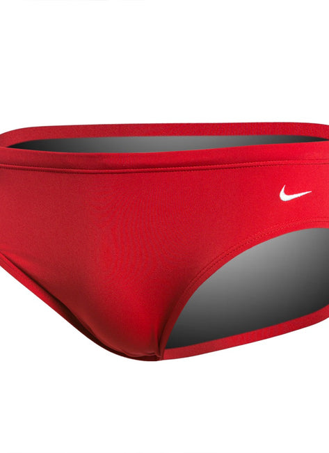 Nike Men's Solid Poly Brief Swimsuit