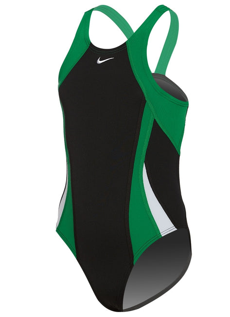 Nike Girls' Color Surge Fastback One Piece Swimsuit