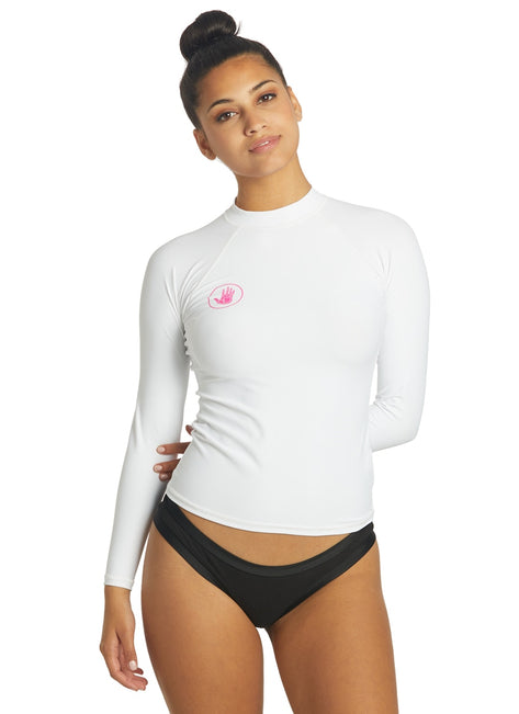 Body Glove Women's Basic Long Sleeve Fitted Rashguard