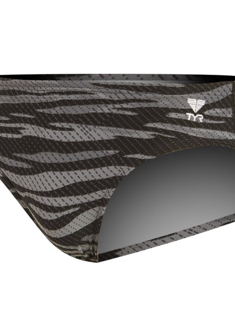 TYR Men's Crypsis All Over Racer Brief Swimsuit