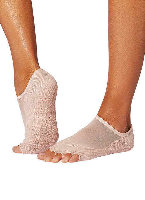 Toesox Luna Half-Toe Yoga Grip Socks