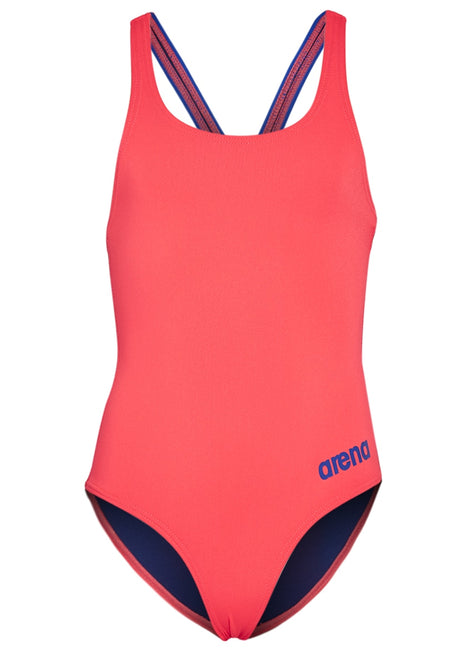 Arena Girls' Madison Athletic Thick Strap Racer Back One Piece Swimsuit