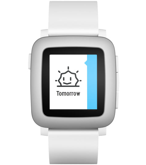 Pebble Time Waterproof Smart Watch with Automatic Lap Counter