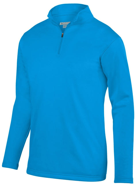 Augusta Sportswear Youth Wicking Fleece Quarter-Zip Pullover