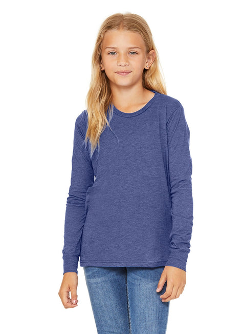 Bella + Canvas Youth Jersey Long Sleeve T-Shirt