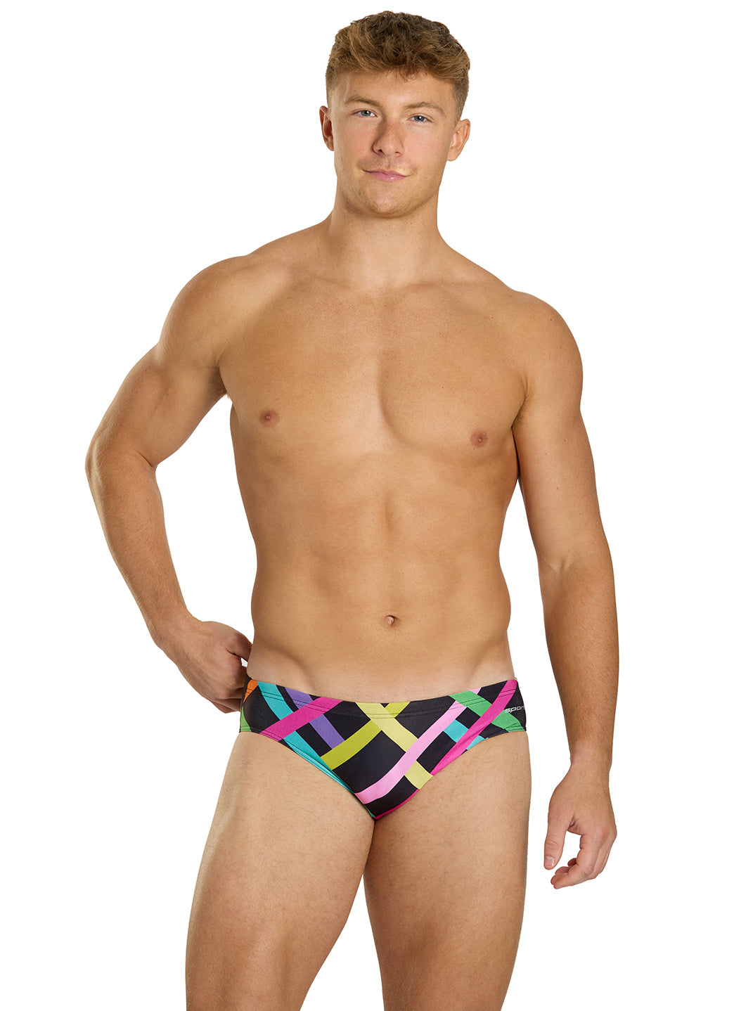 Sporti HydroLast High Voltage Brief Swimsuit (26-40) at SwimOutlet.com