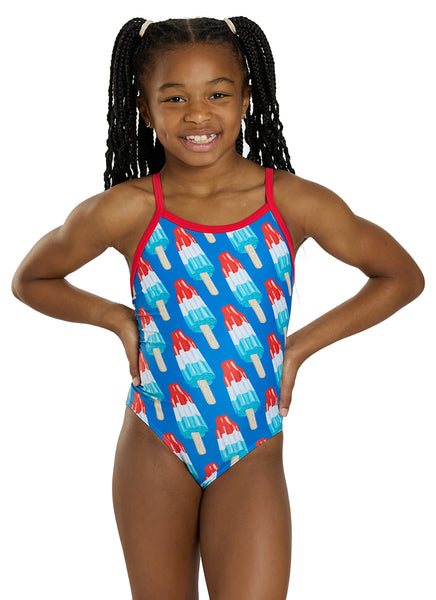 Sporti Summer Bliss Thin Strap One Piece Swimsuit (22-44) at