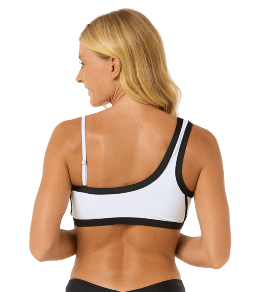 Rip Curl Women's Gigi One Shoulder Bikini Top at SwimOutlet.com