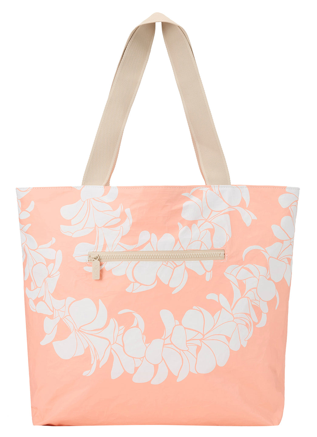 ALOHA Plumeria Lei Day Tripper Beach Tote at SwimOutlet.com