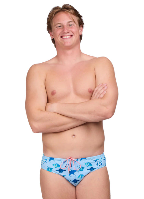 JOLYN Men's Brolyn Manta Brief Swimsuit
