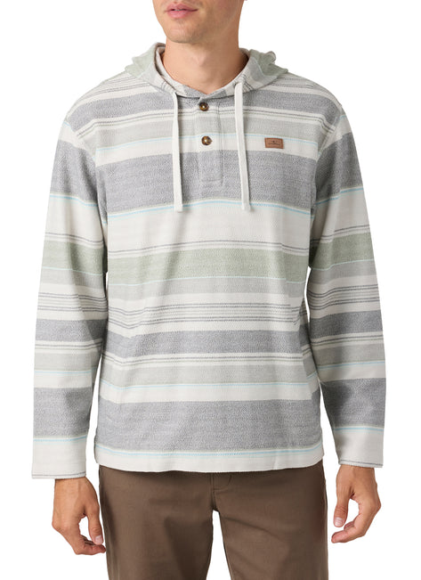O'Neill Men's Bavaro Stripe Hoodie Poncho