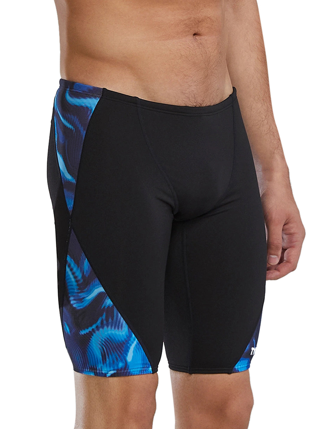 TYR Men's Waveform Durafast Elite Blade Splice Jammer Swimsuit at