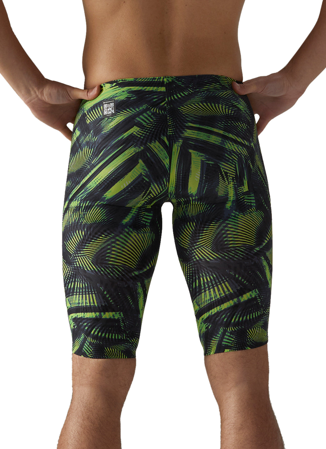 TYR Men's Avictor 2.0 Helux High Waist Jammer Tech Suit Swimsuit