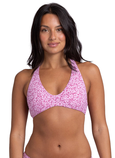 JOLYN Women's Calyso Aster Rib Bikini Top