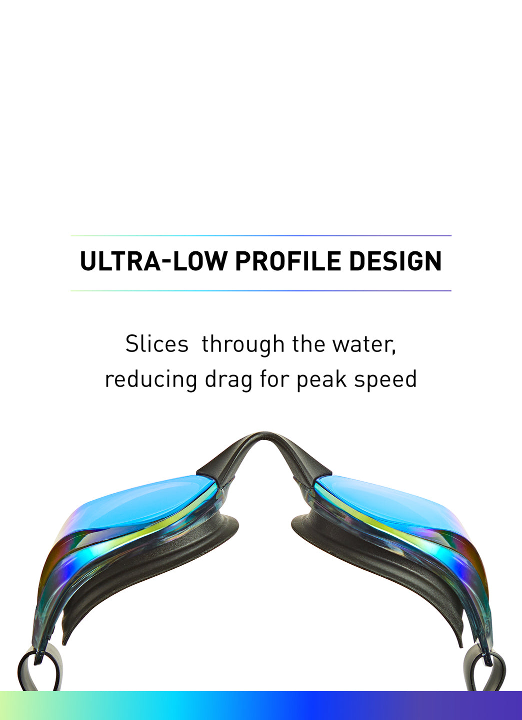 Finis 3.45.098.406 Mach 1 Racing Goggle Blue Cobalt