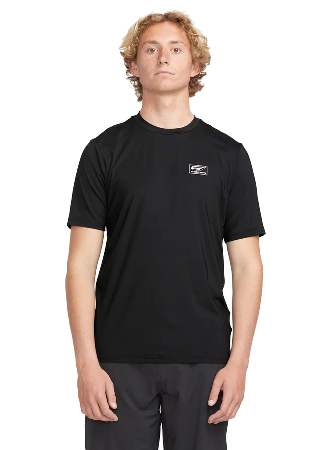 Volcom Men's Modstone Loose Short Sleeve Rash Guard at SwimOutlet.com