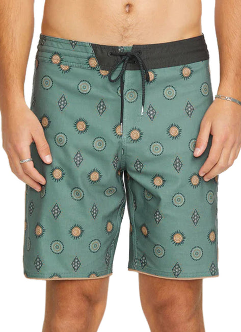 Volcom Men's Print Mister Fib Scallop Stoney 19