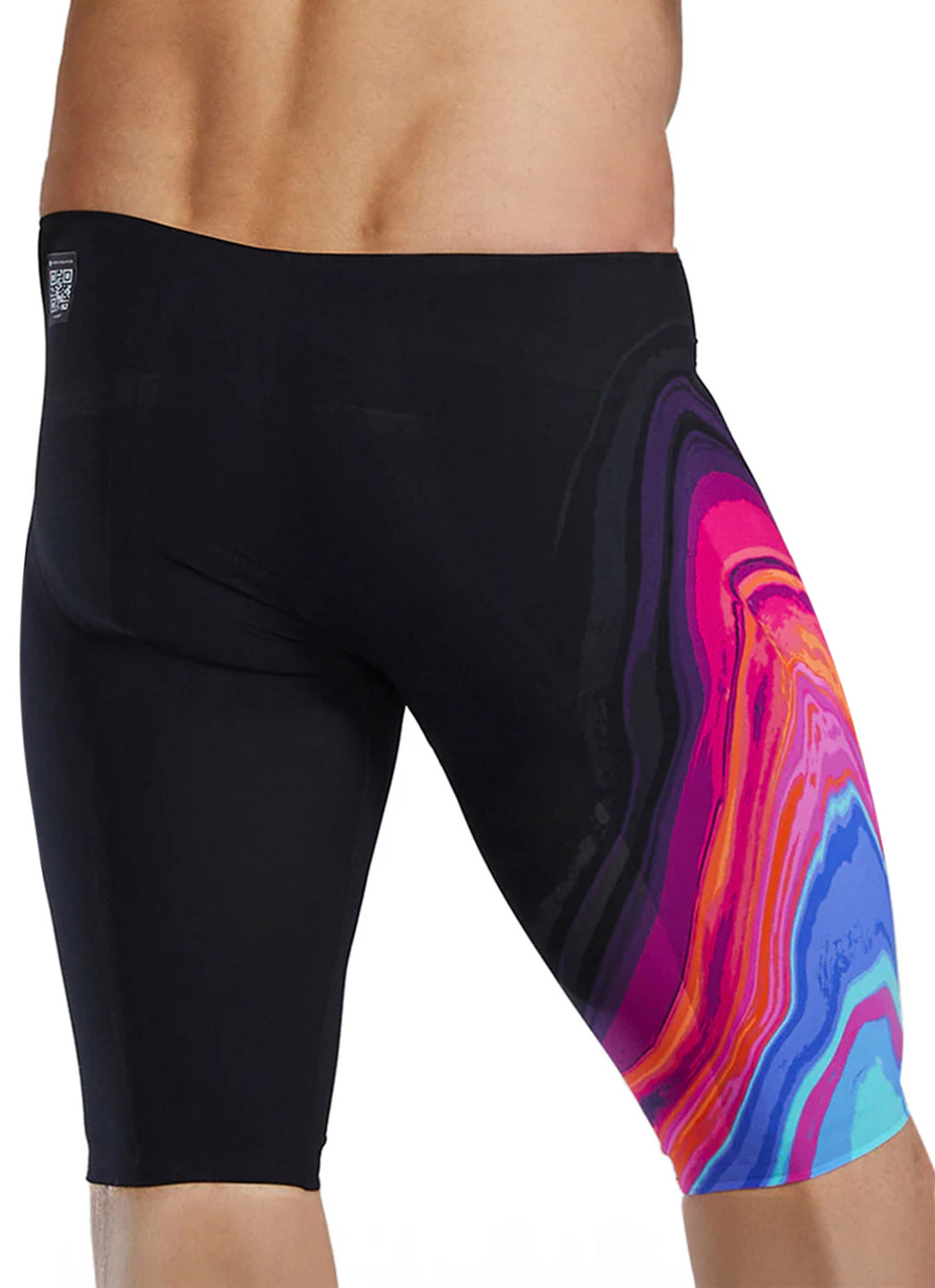 TYR Men's Venzo Volconyx Jammer Tech Suit Swimsuit at SwimOutlet.com