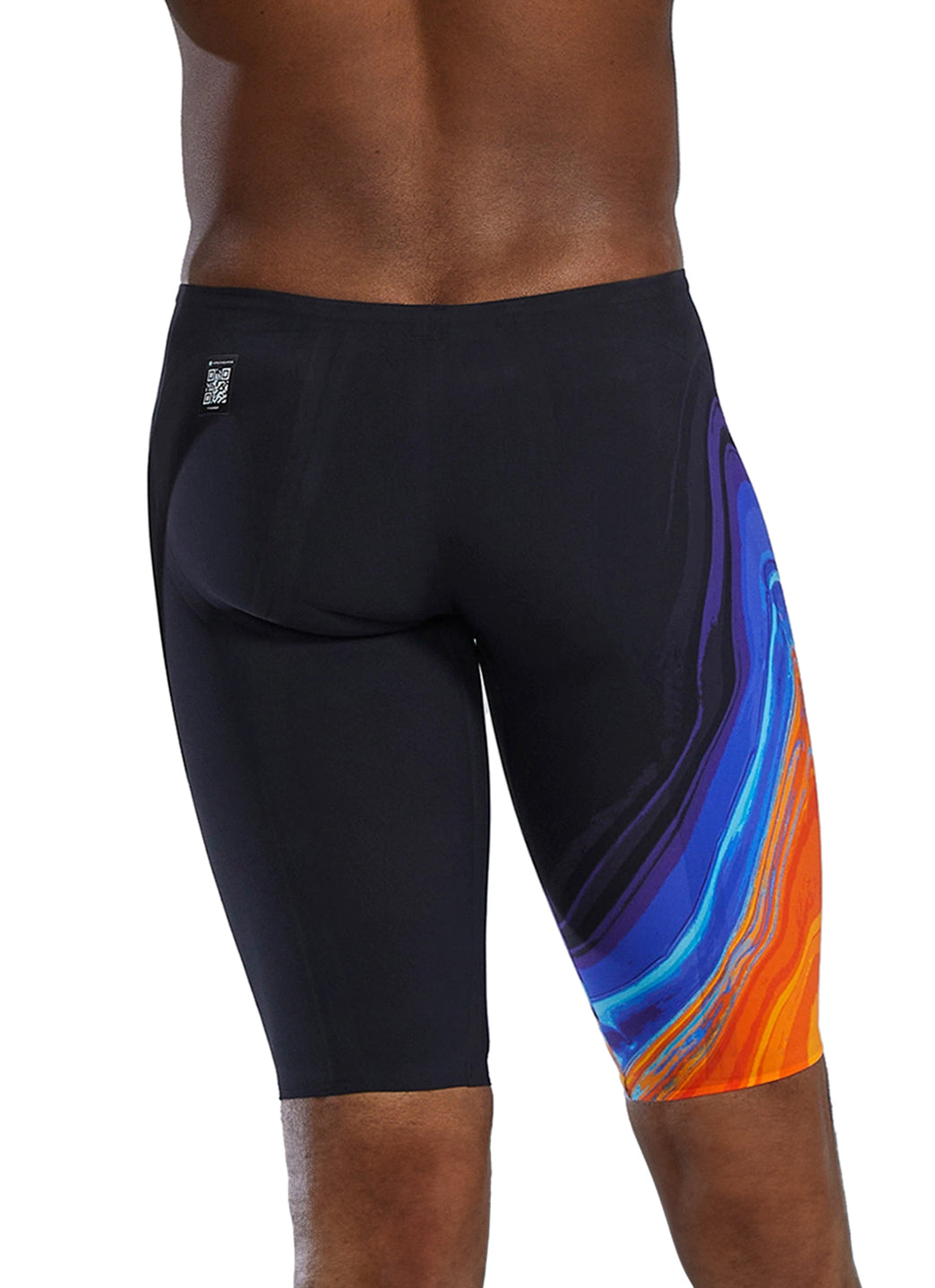 TYR Men's Venzo Volconyx Jammer Tech Suit Swimsuit at SwimOutlet.com