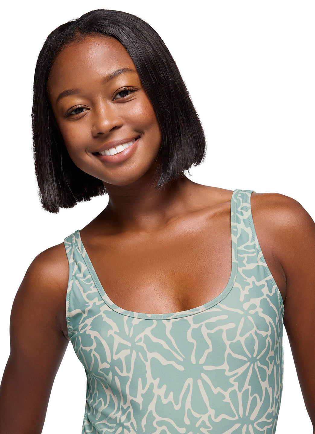 prAna Women's Print Lahari One Piece Swimsuit at SwimOutlet.com